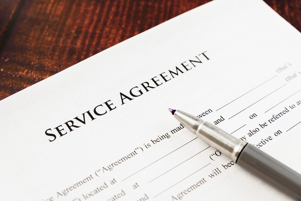 Service-Agreement-Close-Up-Shot
