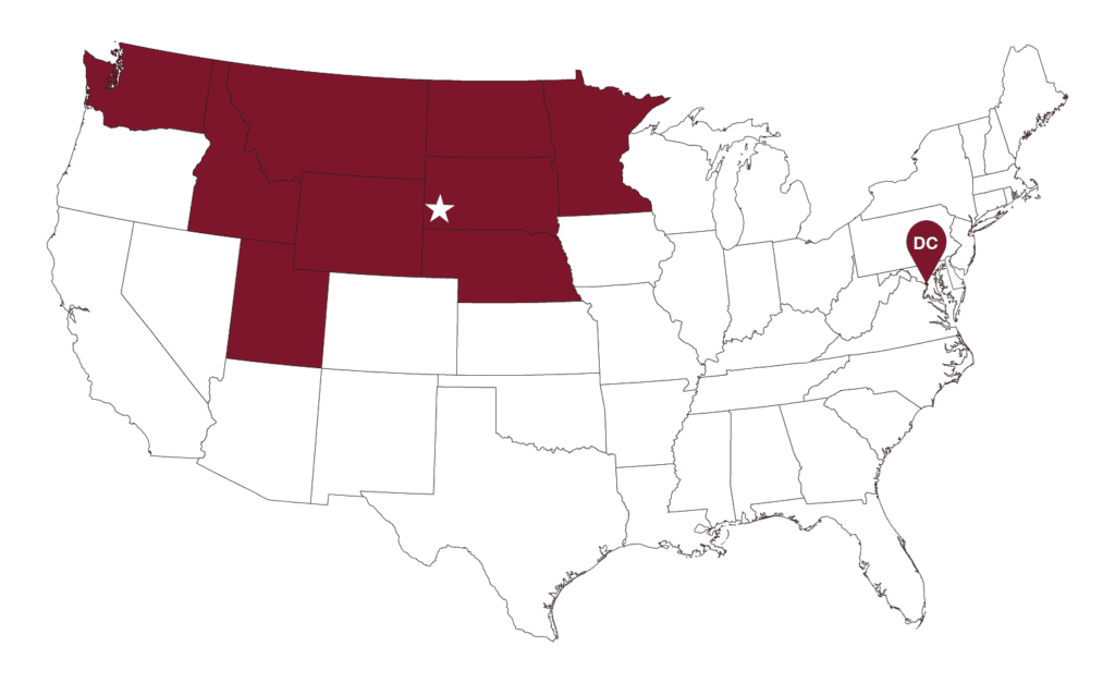 Service Area Map 2026
